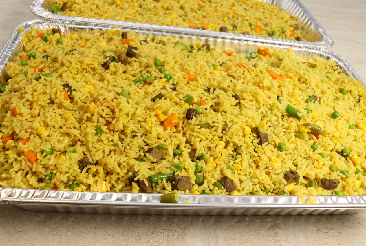 Fried rice — half tray